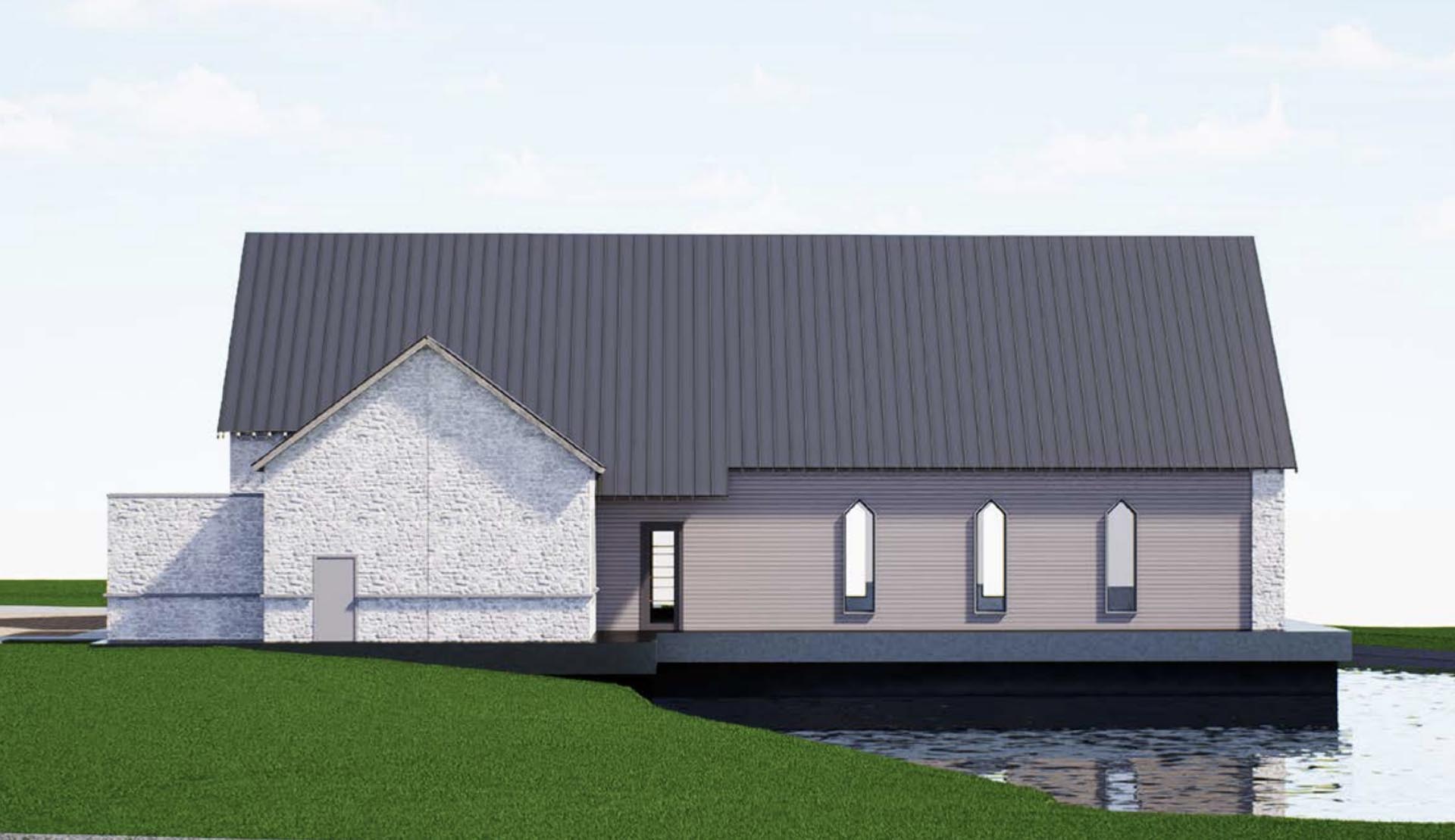 Elegant wedding chapel